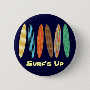 Badge Rond 5 Cm Surf