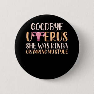 Badge Rond 5 Cm Surgery Uterus Removal Hysterectomy Recovery