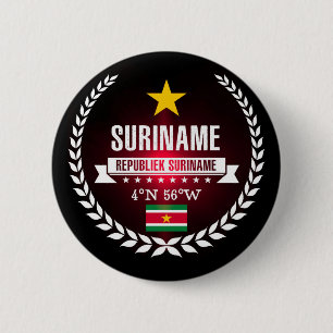 Badge Rond 5 Cm Suriname