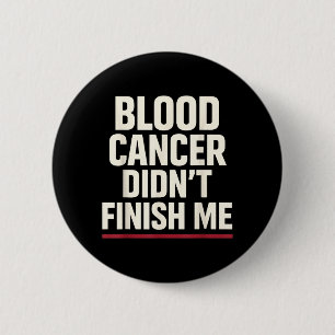 Badge Rond 5 Cm Survivant du cancer du sang, leucémie, lymphome, s