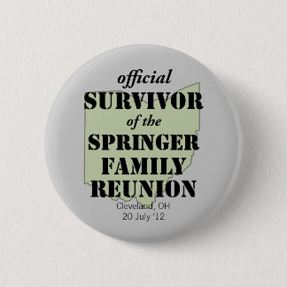 Badge Rond 5 Cm Survivant officiel