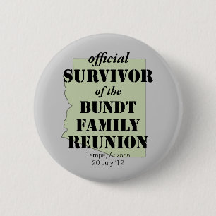 Badge Rond 5 Cm Survivant officiel