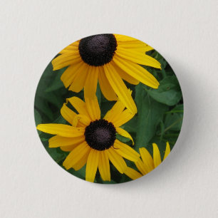 Badge Rond 5 Cm Susan observée par noir