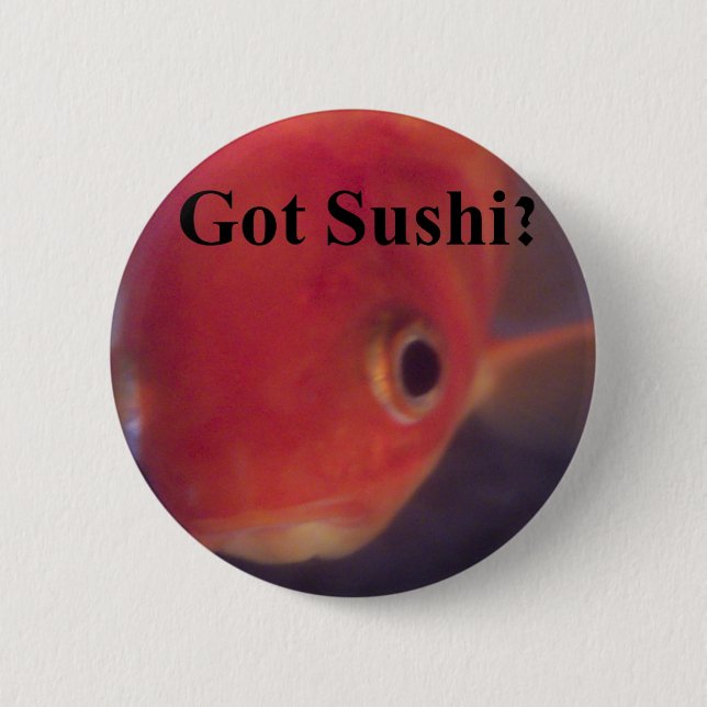 Badge Rond 5 Cm Sushi obtenus ? (Devant)