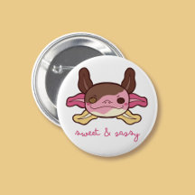 Sweet & Sassy Axolotl Neapolitan Crème glacée