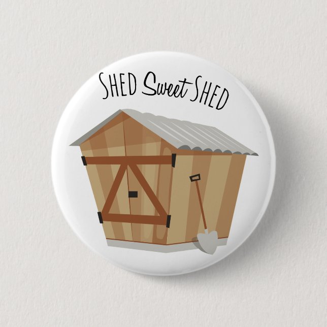 Badge Rond 5 Cm Sweet Shed (Devant)
