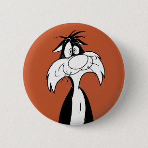 Badge Rond 5 Cm SYLVESTER™ Silly