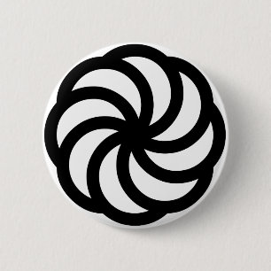 Badge Rond 5 Cm Symbole arménien d'éternité
