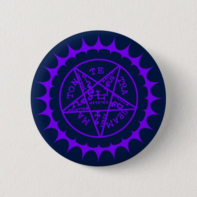Badge Rond 5 Cm Symbole de contrat de Kuroshitsuji (Devant)
