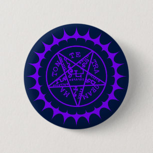 Badge Rond 5 Cm Symbole de contrat de Kuroshitsuji