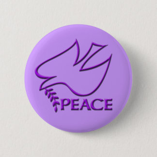 Badge Rond 5 Cm SYMBOLE DE LA PETITE colombe