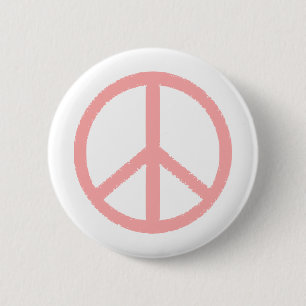 Badge Rond 5 Cm symbole de paix