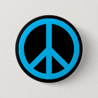 Symbole de Paix Bleu Ciel
