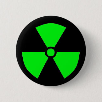 BADGE ROND 5 CM SYMBOLE DE RAYONNEMENT