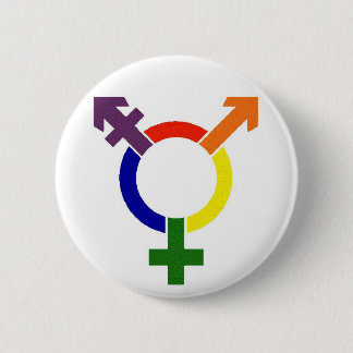 Badge Rond 5 Cm Symbole de transsexuel