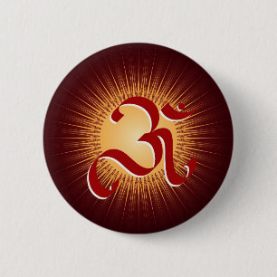 Badge Rond 5 Cm Symbole d'OM