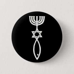 Badge Rond 5 Cm Symbole du Messie