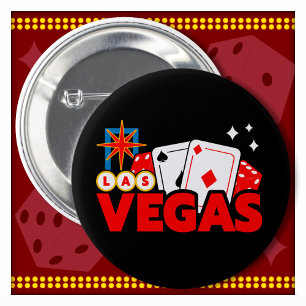 Badge Rond 5 Cm SYMBOLE Fabulous Las Vegas Las Vegas