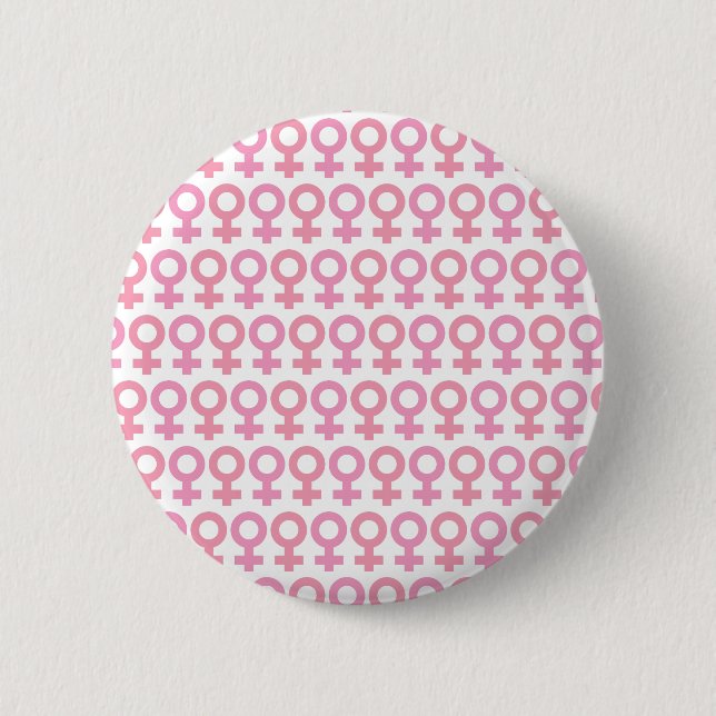 Badge Rond 5 Cm Symbole femelle (Devant)
