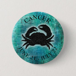 Badge Rond 5 Cm Symbole Horoscope Cancer Astrologie zodiaque