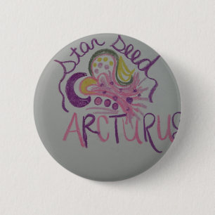 Badge Rond 5 Cm Symbole léger de langue d'Arcturian Starseed