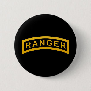 Badge Rond 5 Cm Symbole militaire de GARDE FORESTIÈRE d'armée