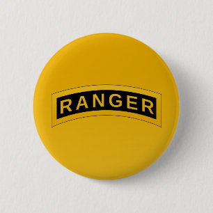 Badge Rond 5 Cm SYMBOLE MILITAIRE DU RANGER DE L'Armée