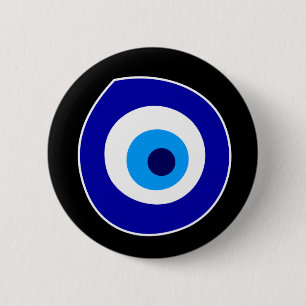 Badge Rond 5 Cm Symbole oeil malin