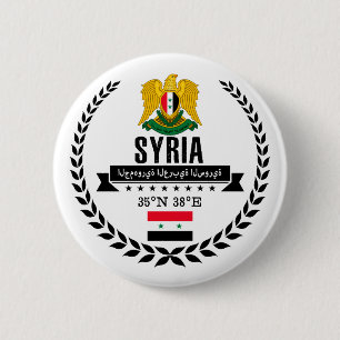 Badge Rond 5 Cm Syrie