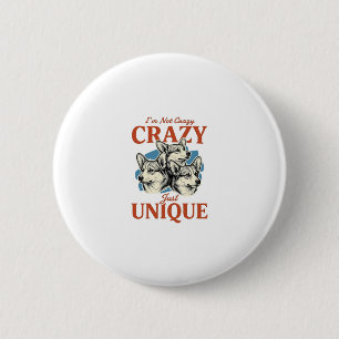 Badge Rond 5 Cm T-Shirt avec gravure vintage unique de Corgi drôle
