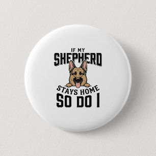 Badge Rond 5 Cm T-shirt Berger Allemand Pas de Berger Pas de Spect