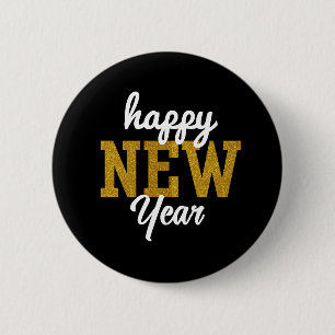 Badge Rond 5 Cm T-Shirt Bonne Année