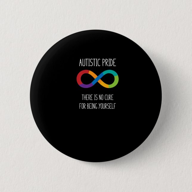 Badge Rond 5 Cm T-shirt de Nneurodiversity (Devant)