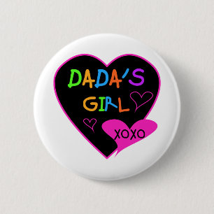 Badge Rond 5 Cm T-shirt fille de Dada, Mug, Bouton, Aimant, Plus