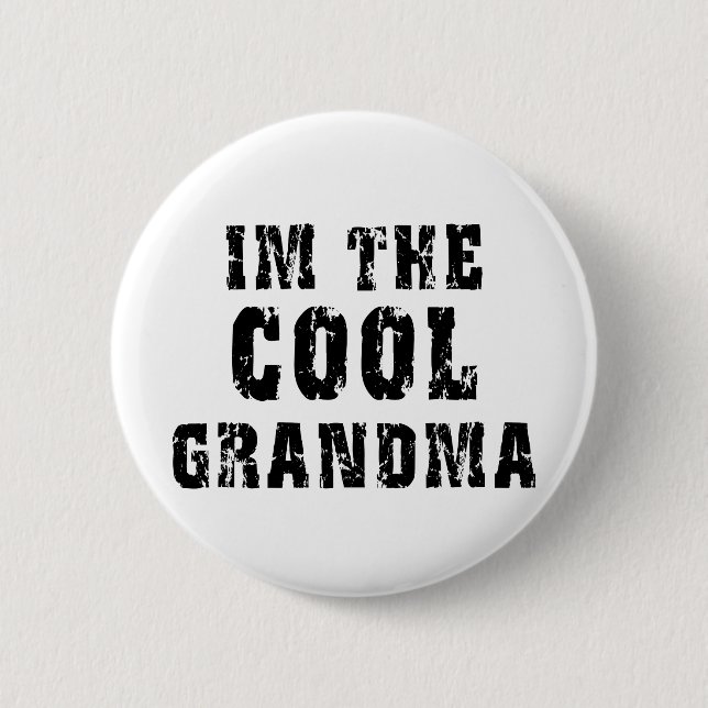Badge Rond 5 Cm T-shirt frais de grand-maman (Devant)