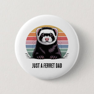 Badge Rond 5 Cm T-shirt papa furet