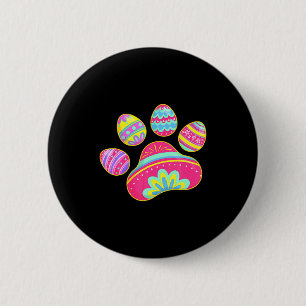 Badge Rond 5 Cm T shirt pour femmes avec patte de chat chien migno