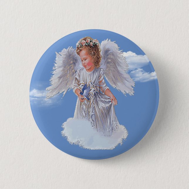 Badge Rond 5 Cm T-shirts Angels (Devant)
