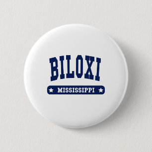 Badge Rond 5 Cm T-shirts Biloxi Mississippi College Style