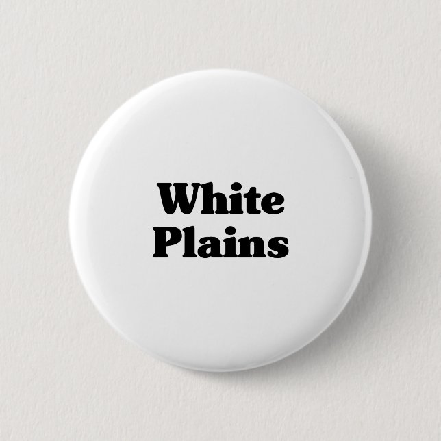 Badge Rond 5 Cm T-shirts classiques White Plains (Devant)