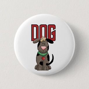 Badge Rond 5 Cm T-shirts et cadeaux de chien