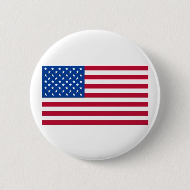 Badge Rond 5 Cm T-shirts et cadeaux de drapeau américain (Devant)