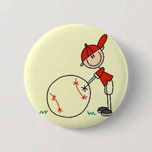 Badge Rond 5 Cm T-shirts et cadeaux de personnaliser de base-ball