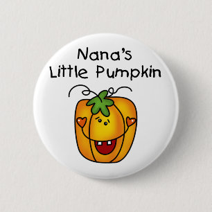 Badge Rond 5 Cm T-shirts et cadeaux d'Halloween Citrouilles de Nan