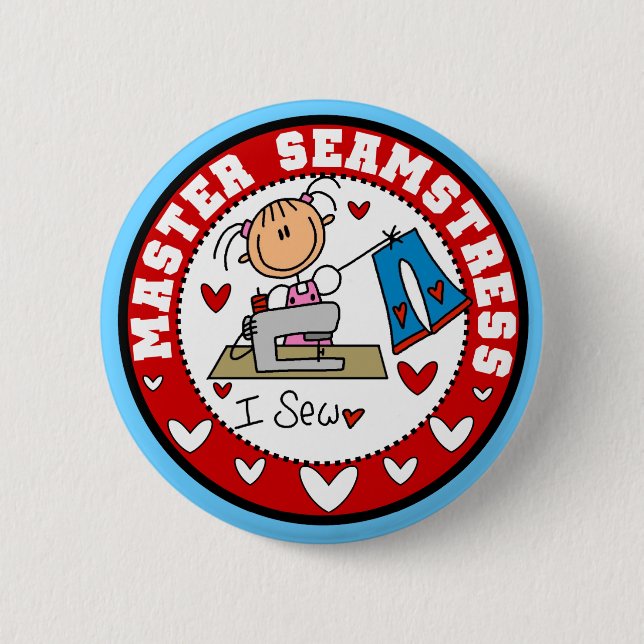Badge Rond 5 Cm T-shirts et cadeaux principaux d'ouvrière (Devant)