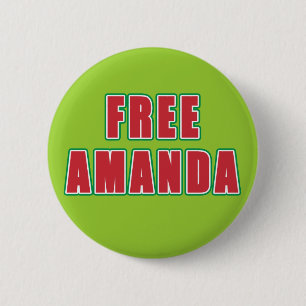 Badge Rond 5 Cm T-shirts LIBRE d'AMANDA, boutons, sweat - shirts à