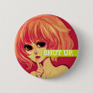 BADGE ROND 5 CM TAIS-TOI