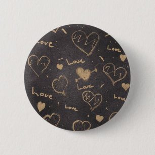 Badge Rond 5 Cm Talent de Pin/de série d'amour