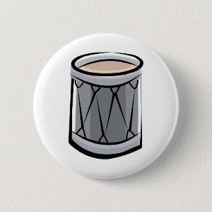Badge Rond 5 Cm Tambour