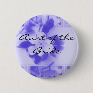 Badge Rond 5 Cm Tante de la jeune mariée